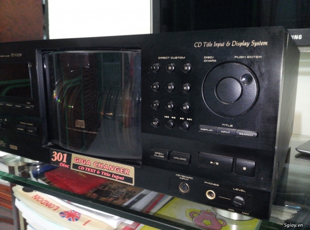 đầu đĩa Pioneer PD F-1039 chứa 301 đĩa CD - 1