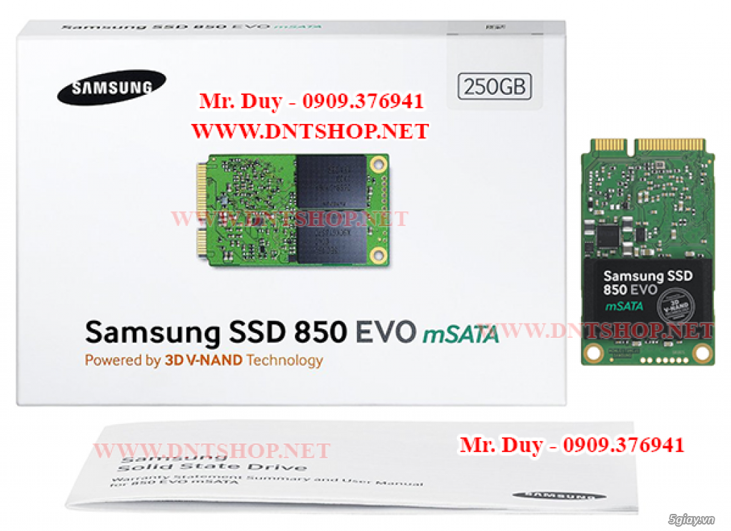 SSD Samsung 850 EVO/PRO | SSD Samsung 960 EVO | 960 PRO - BH 10 Năm - 16