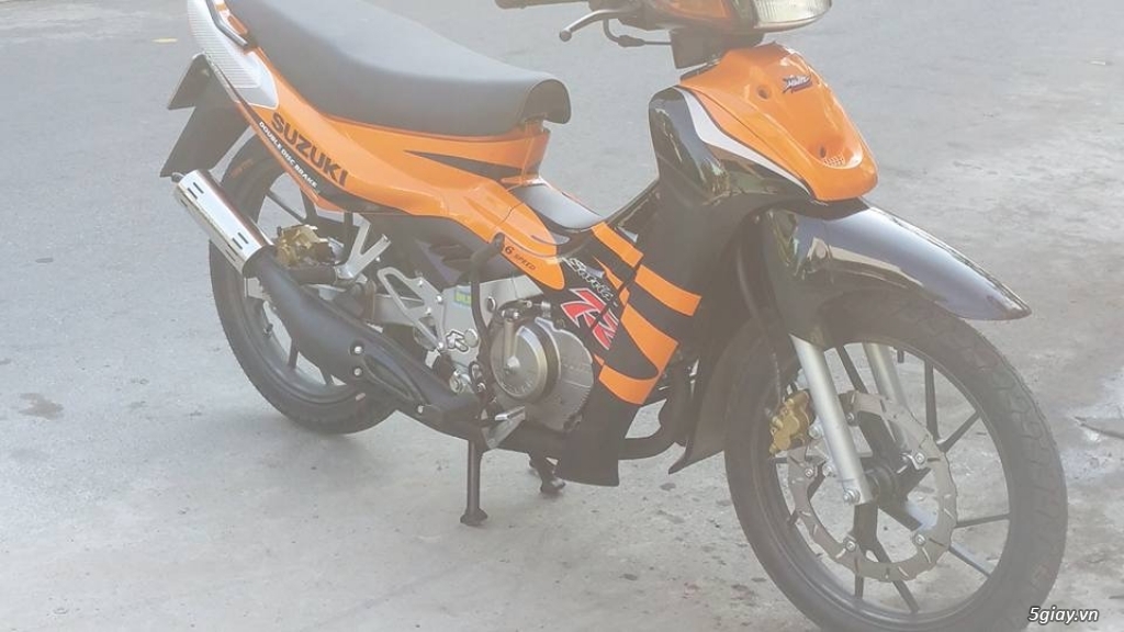 Bán xipo 120 2000 lên satria cam đen giá sinh viên - 2