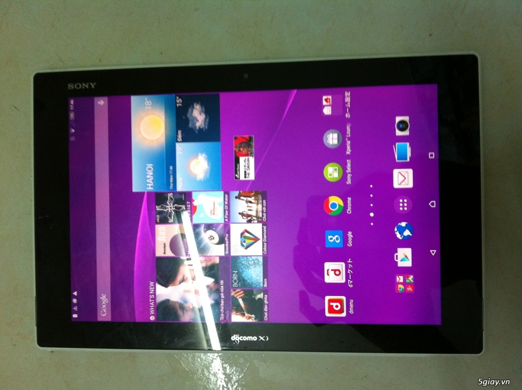 Tablet Sony Z2 (Docomo Nhật) (6 triệu)