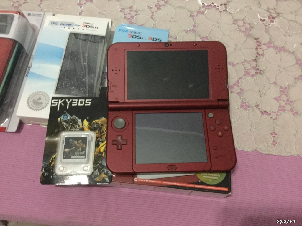 [Quận 9] Máy New 3DS XL+Sky3DS+Phụ Kiện= 5tr2 - 3