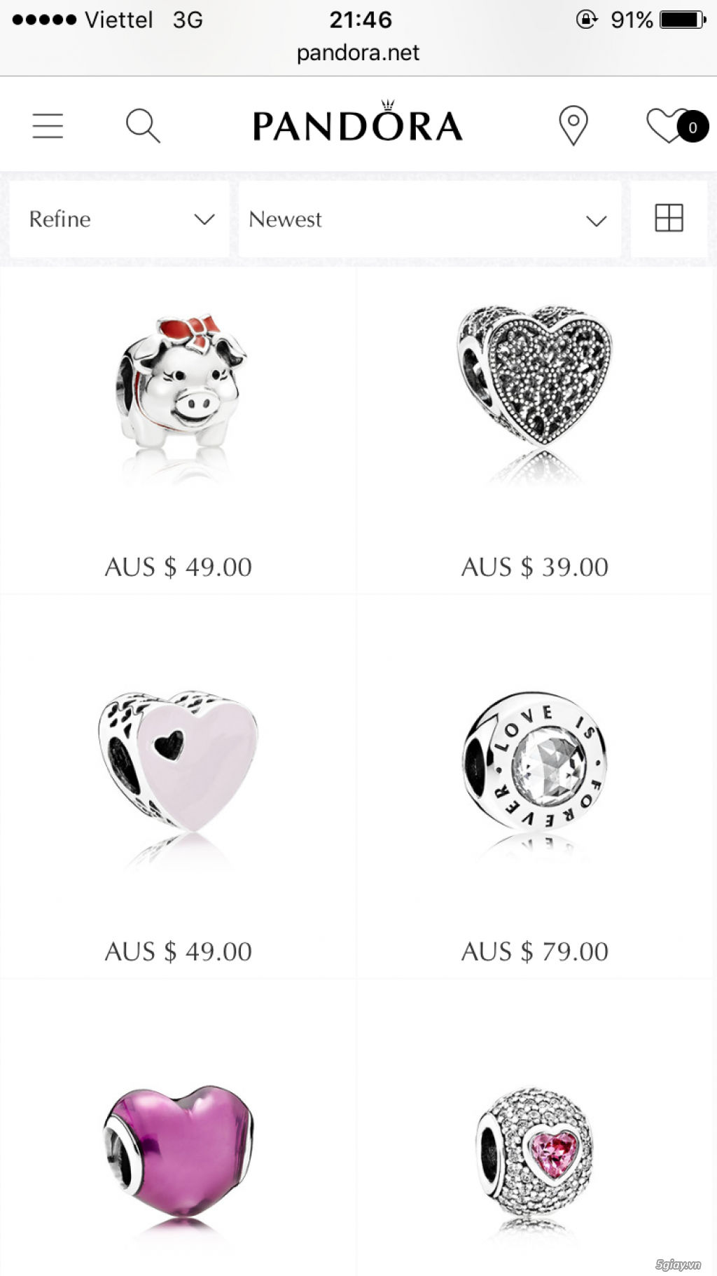 ORDER PANDORA ÚC GIÁ RẺ NHẤT ❤️ - 2