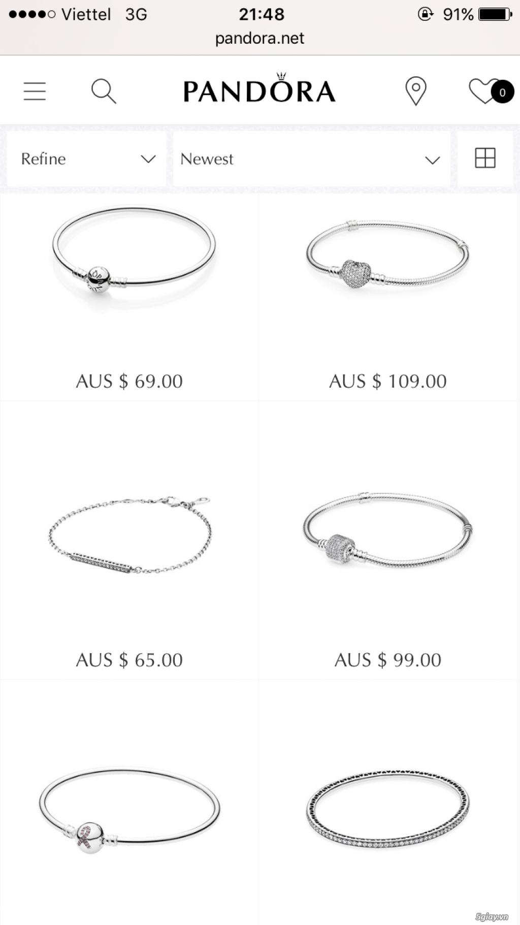 ORDER PANDORA ÚC GIÁ RẺ NHẤT ❤️ - 5