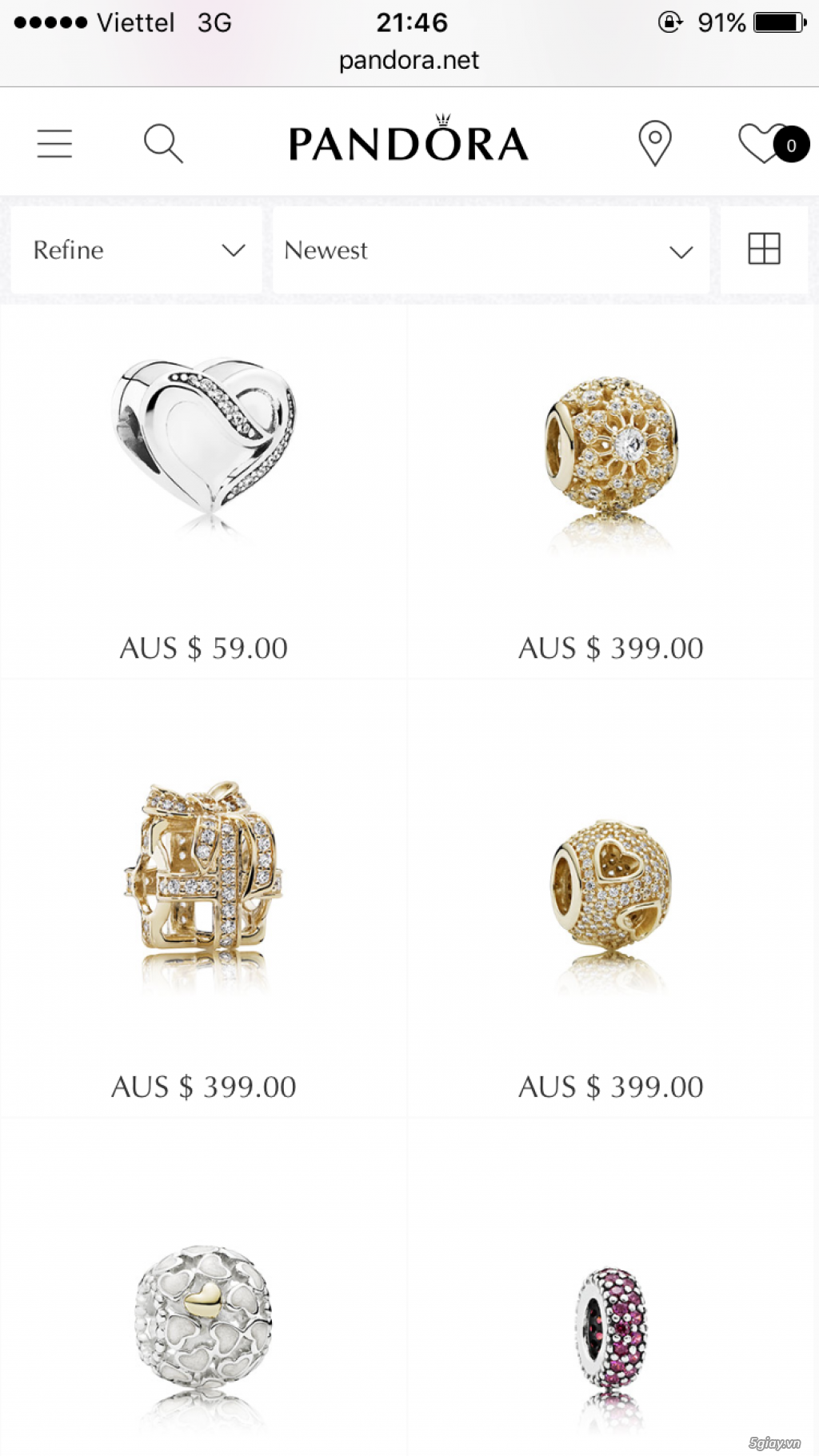 ORDER PANDORA ÚC GIÁ RẺ NHẤT ❤️ - 3