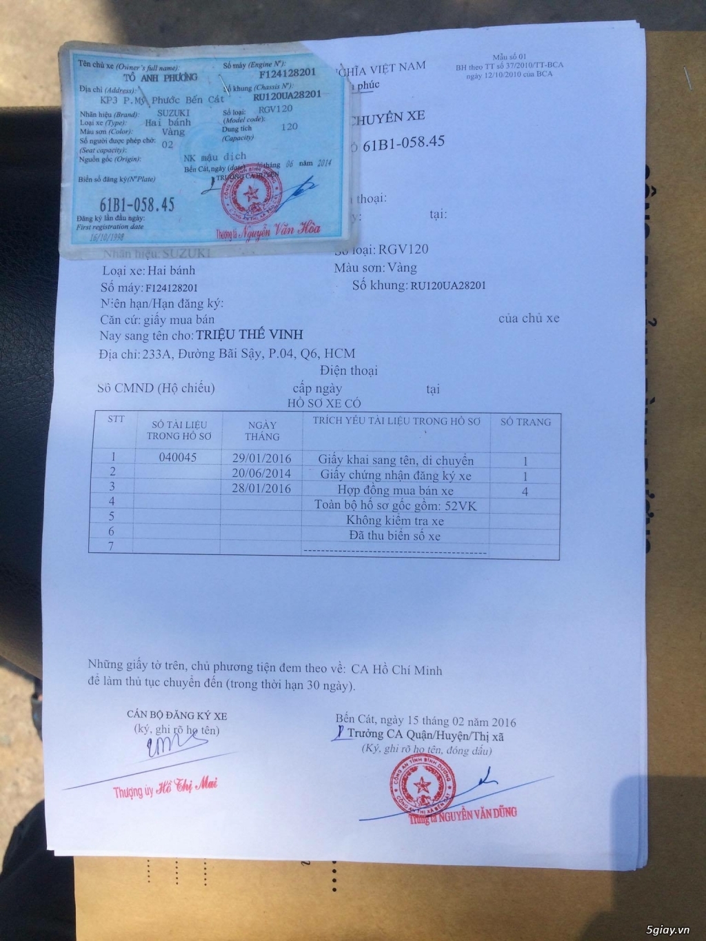 Xipo 120 đời 98 ngay chủ đứng bán đây - 1