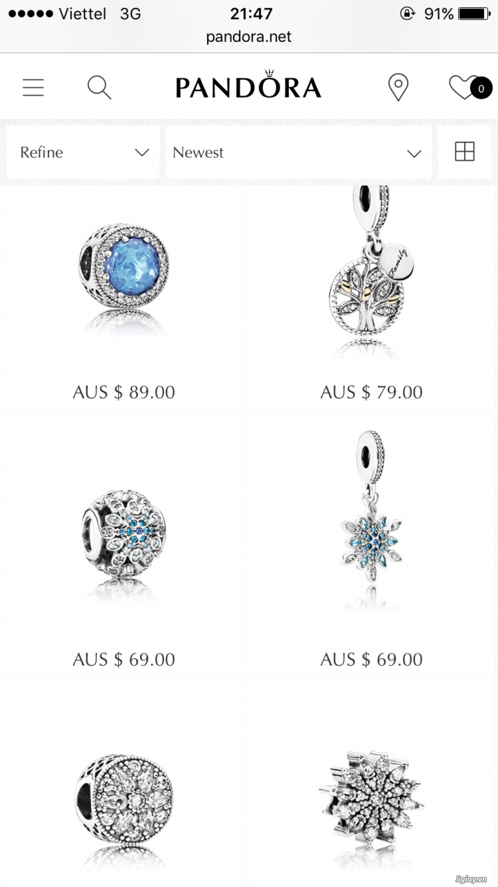 ORDER PANDORA ÚC GIÁ RẺ NHẤT ❤️ - 4