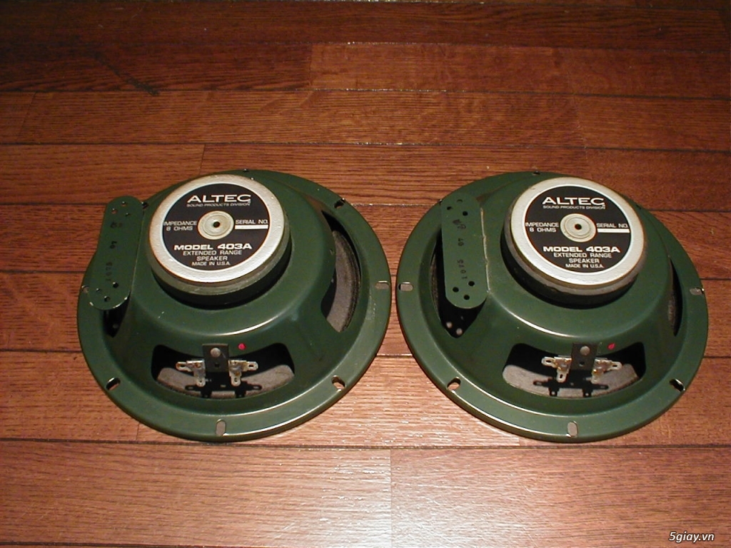 altec 403a speakers