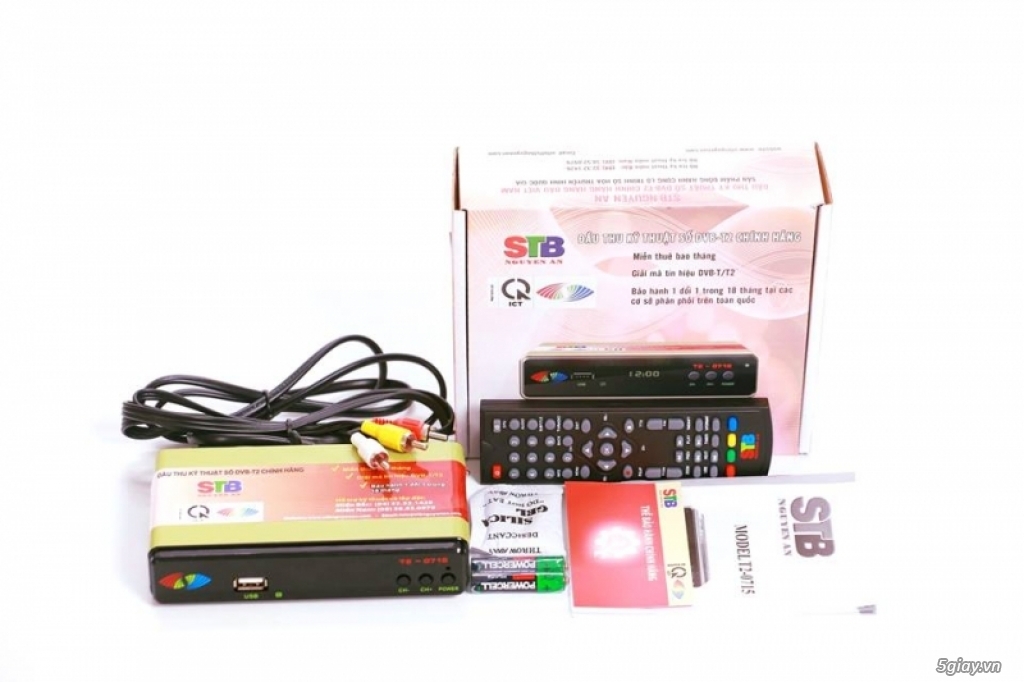 Đầu thu DVB-T2 Pantesat, Superbox, KTS, OPENBOX. Kho Hùng Vương phân phối 24/4/2015