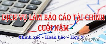 NHẬN LÀM BÁO CÁO THUẾ, BÁO CÁO TÀI CHÍNH