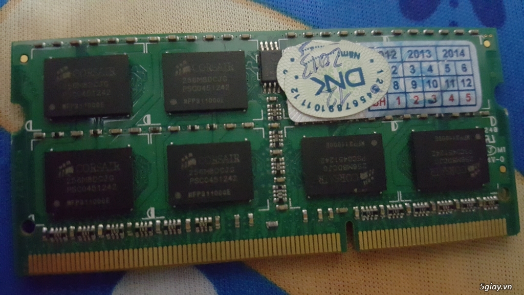Bán DDR3 Corsair 4GB 1333