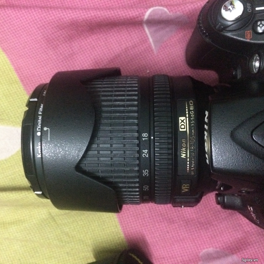 Nikon D90 mới 99% + Lens kit 50 1.8 +Lens 18-135 giá tốt nè - 6