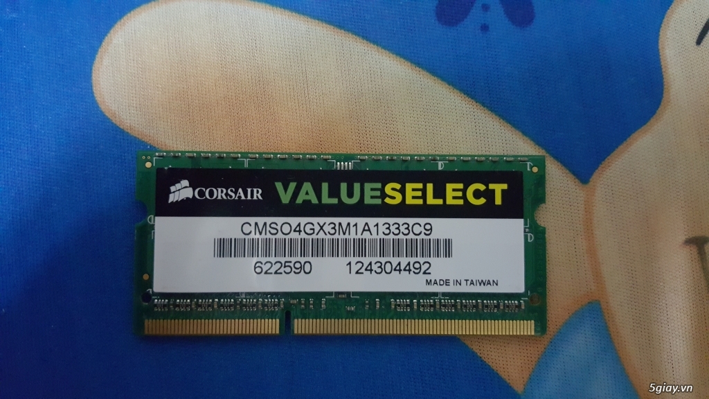 Bán DDR3 Corsair 4GB 1333 - 1