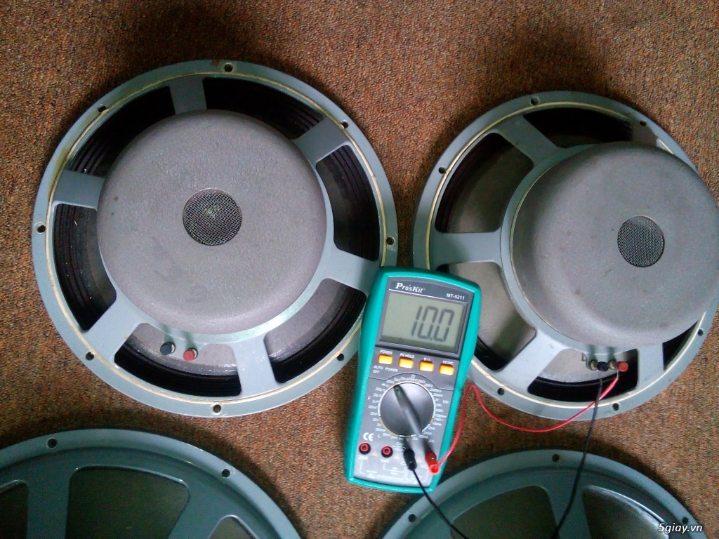 Họng kèn Altec-JBL , củ loa, vỏ thùng loa, Phân tần... - 11