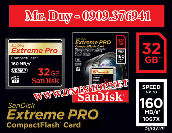 Thẻ Nhớ Micro SD, SDXC, SDHC, CF 16GB 32GB 64GB 128GB 256GB-BH 10 Năm - 15