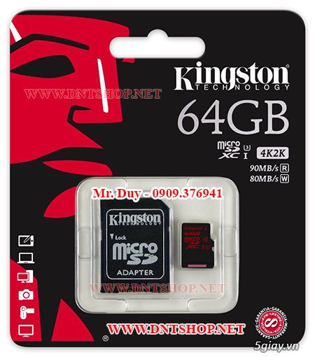 Thẻ Nhớ Micro SD, SDXC, SDHC, CF 16GB 32GB 64GB 128GB 256GB-BH 10 Năm - 4