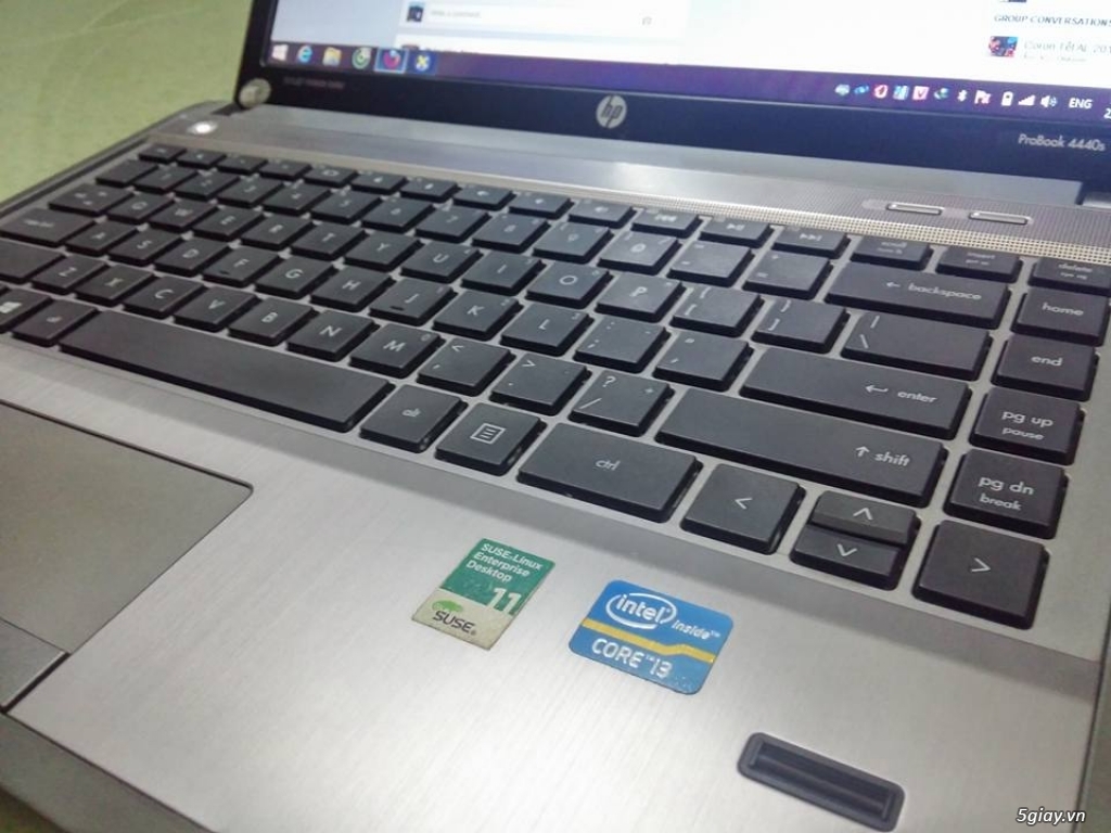 Thanh lý Hp Probook 4440s vỏ nhôm, I3 Ivy 4g 500g, đẹp 99% giá bán nhanh - 2