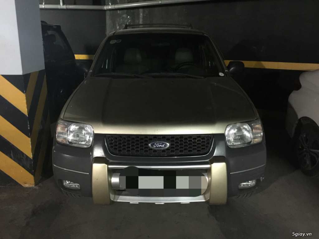Bán Ford Escape 3.0 đời 2002 màu vàng máy xăng 1 đời chủ - 2