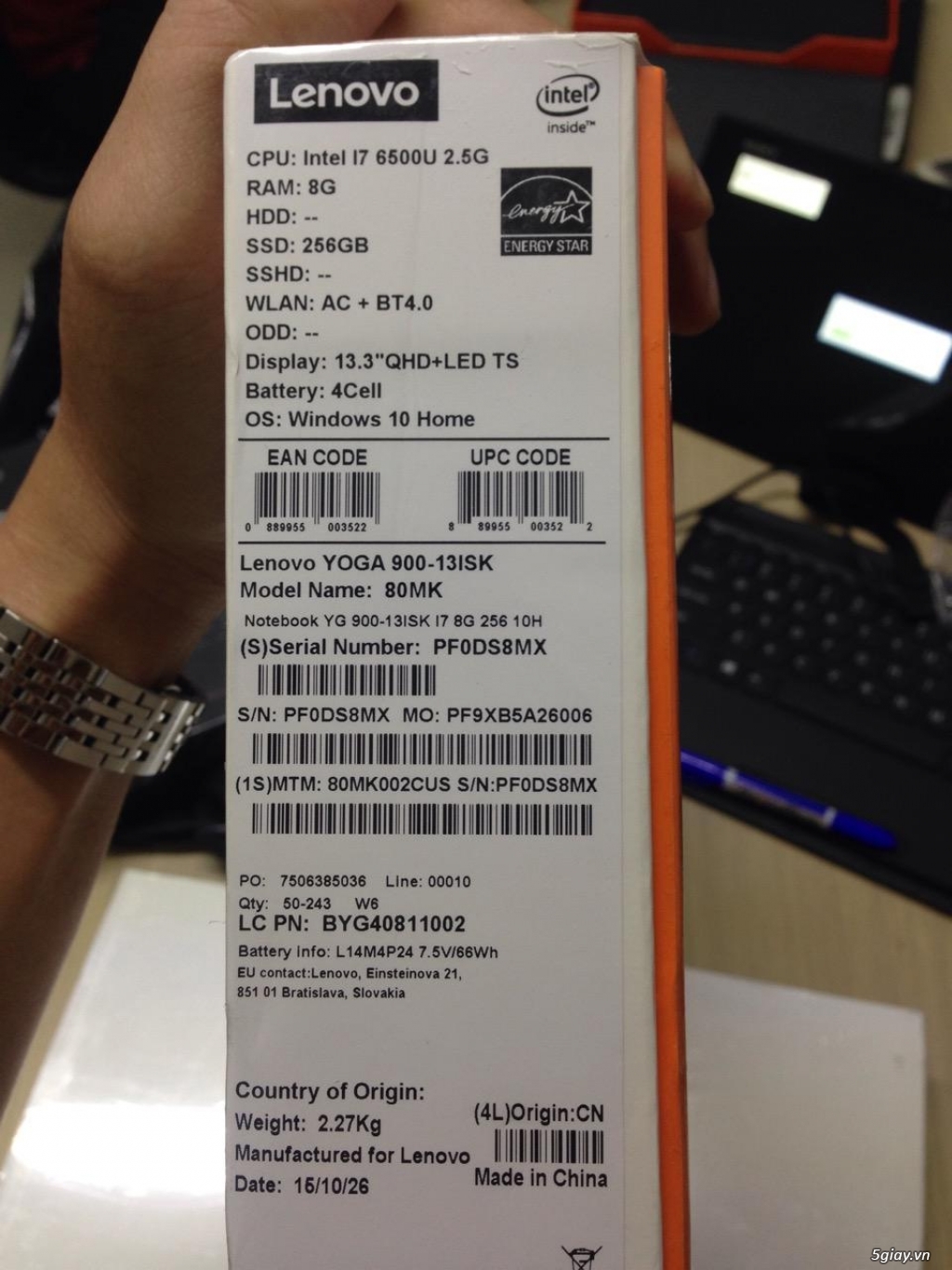 Hàng mới về Lenovo Yoga 3 pro | Yoga 900 Core i7 6500 8Gb 256 giá rẻ nhất - 2