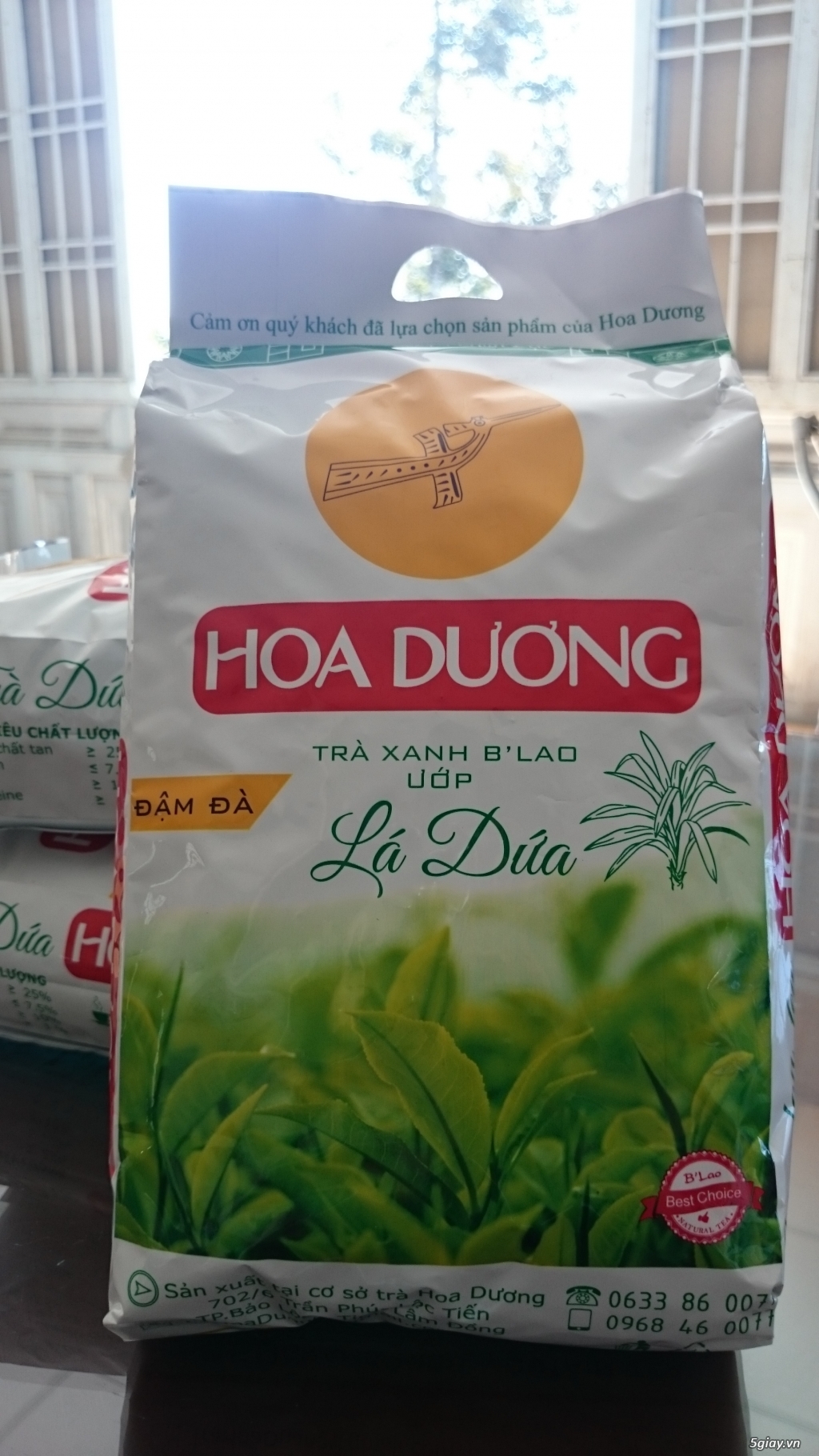 Hoa Dương.Trà ướp hương Bảo Lộc. Trà Lài, Trà Dứa - 2