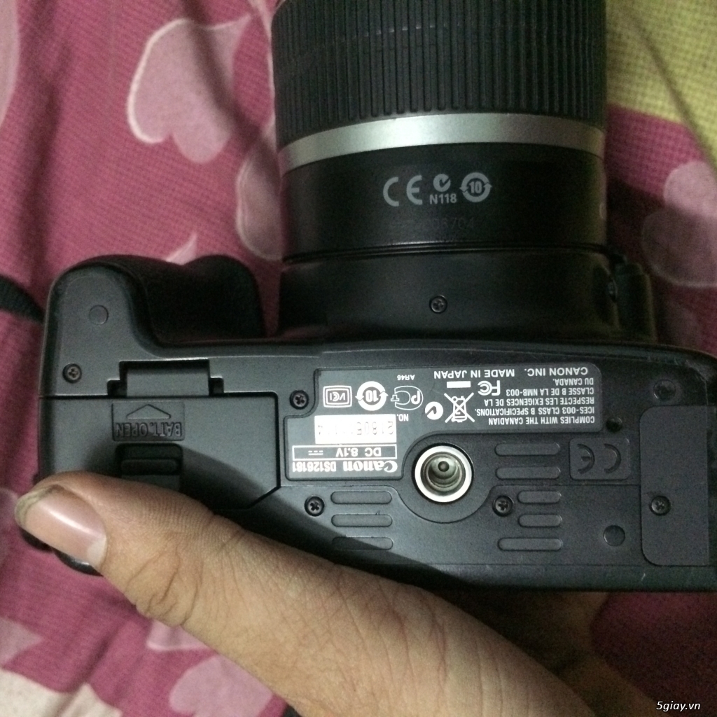 canon 450D + lens 18-55 mới 98% giá rẻ - 2