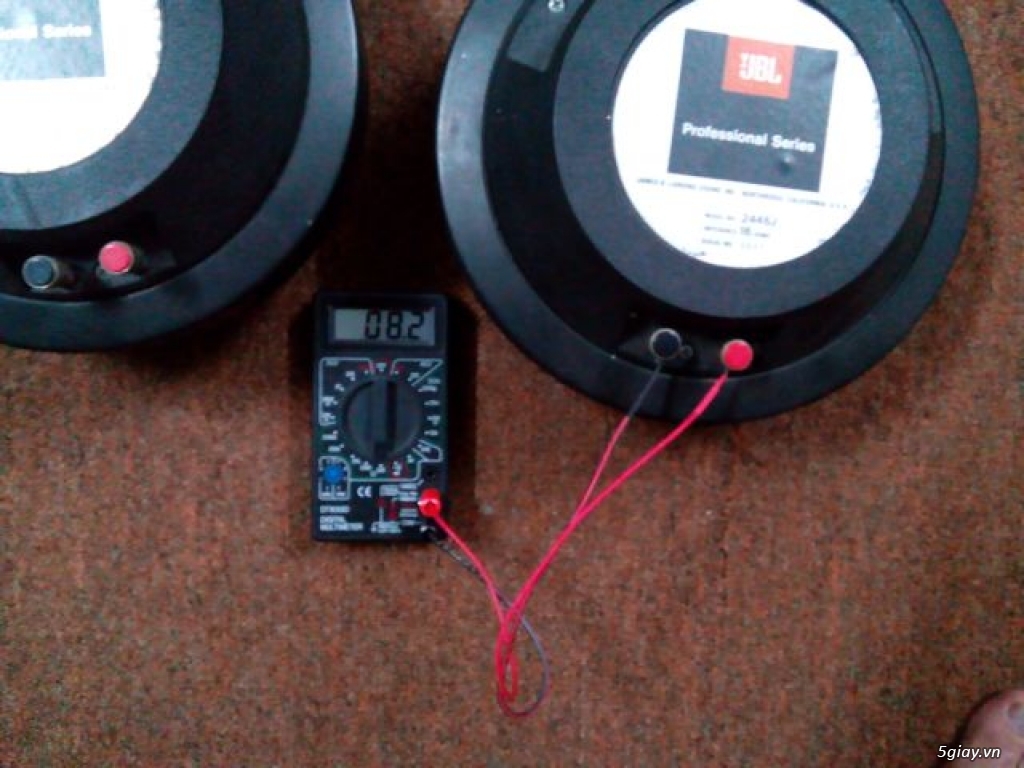 Họng kèn Altec-JBL , củ loa, vỏ thùng loa, Phân tần... - 33