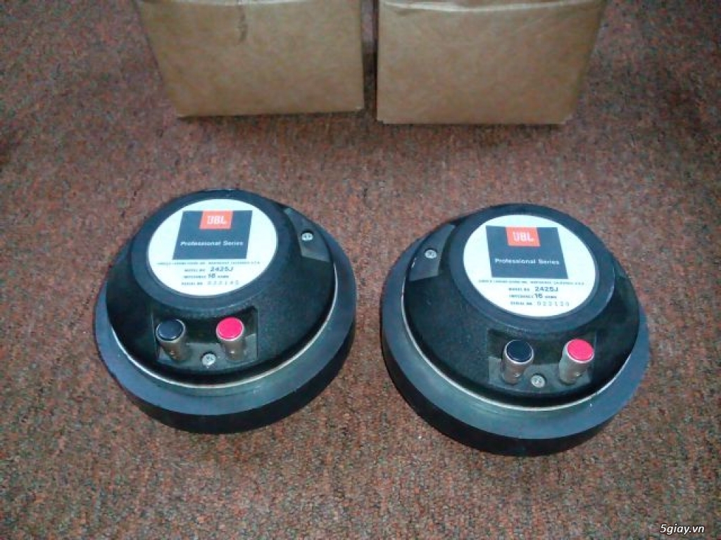 Họng kèn Altec-JBL , củ loa, vỏ thùng loa, Phân tần... - 26