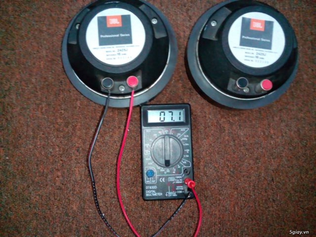 Họng kèn Altec-JBL , củ loa, vỏ thùng loa, Phân tần... - 30