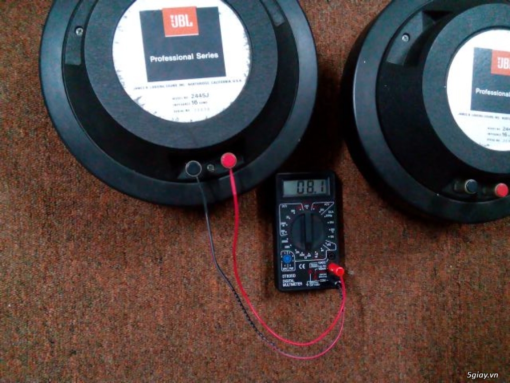 Họng kèn Altec-JBL , củ loa, vỏ thùng loa, Phân tần... - 34