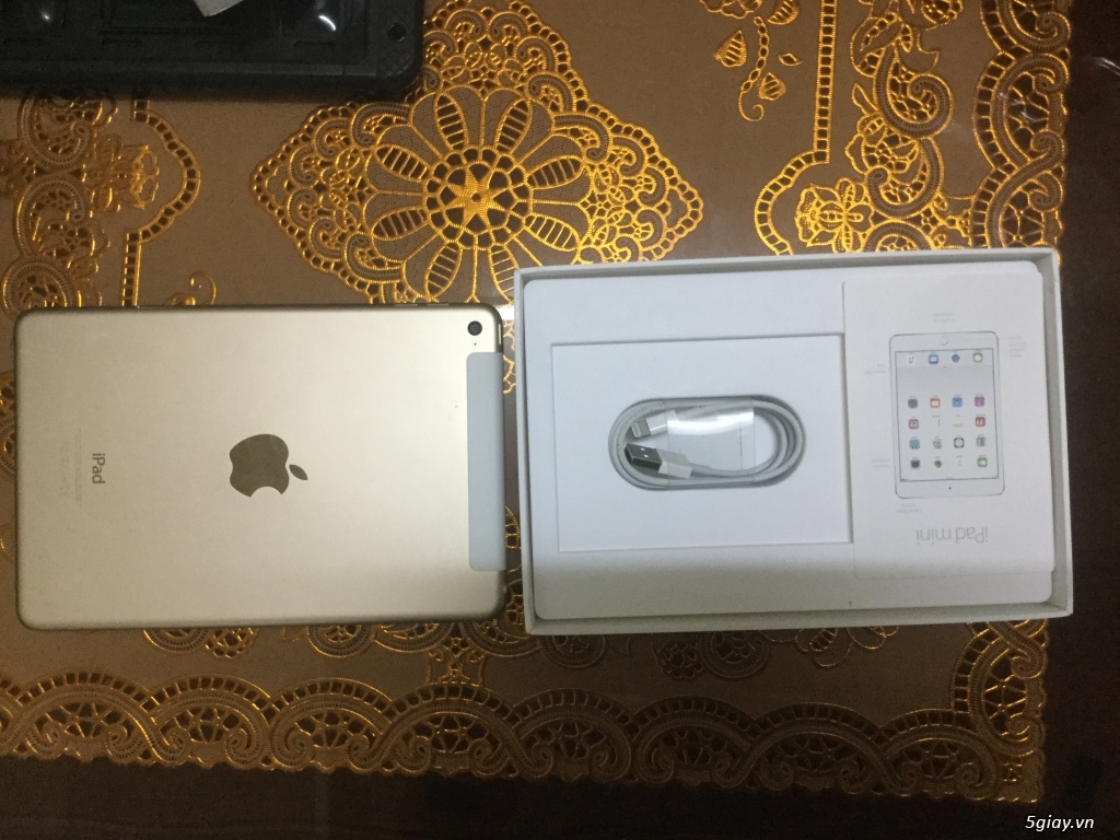 Máy tính bảng apple ipad mini 4 wi-fi 16gb gold - 1