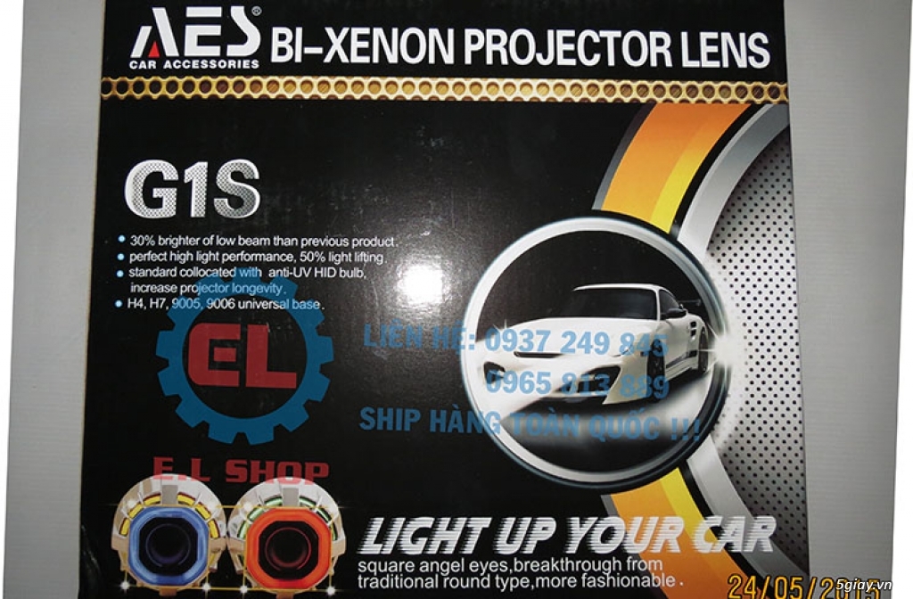 E.L SHOP - Đèn Led siêu sáng xe ô tô: XHP70, XHP50, Philips Lumiled, gương cầu xenon... - 38