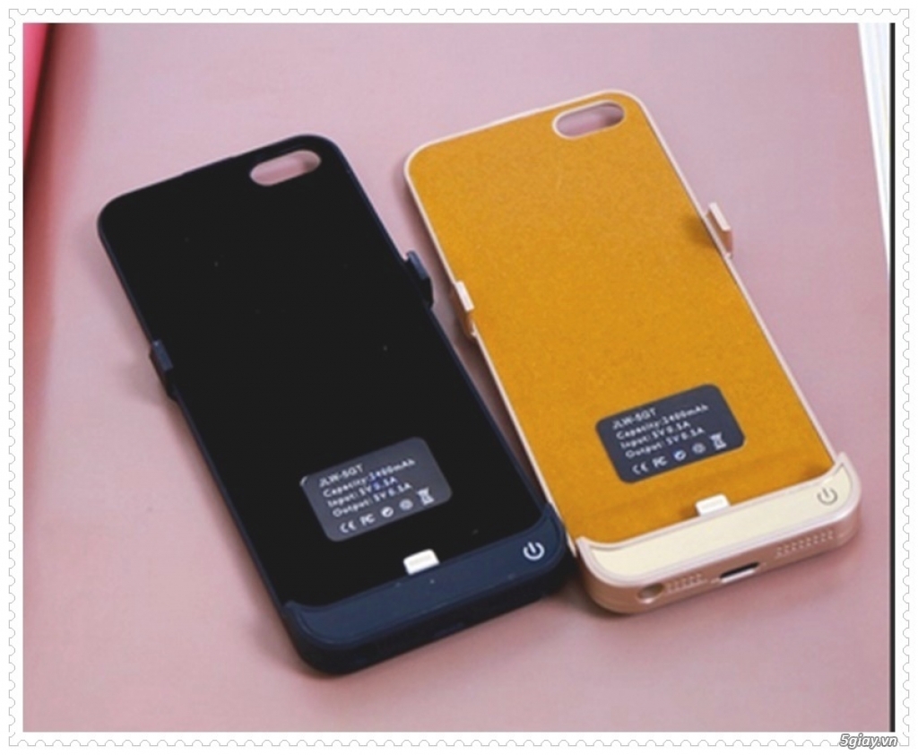 Ốp sạc dự phòng thời trang Iphone 5/5S, giá cực tốt!!!