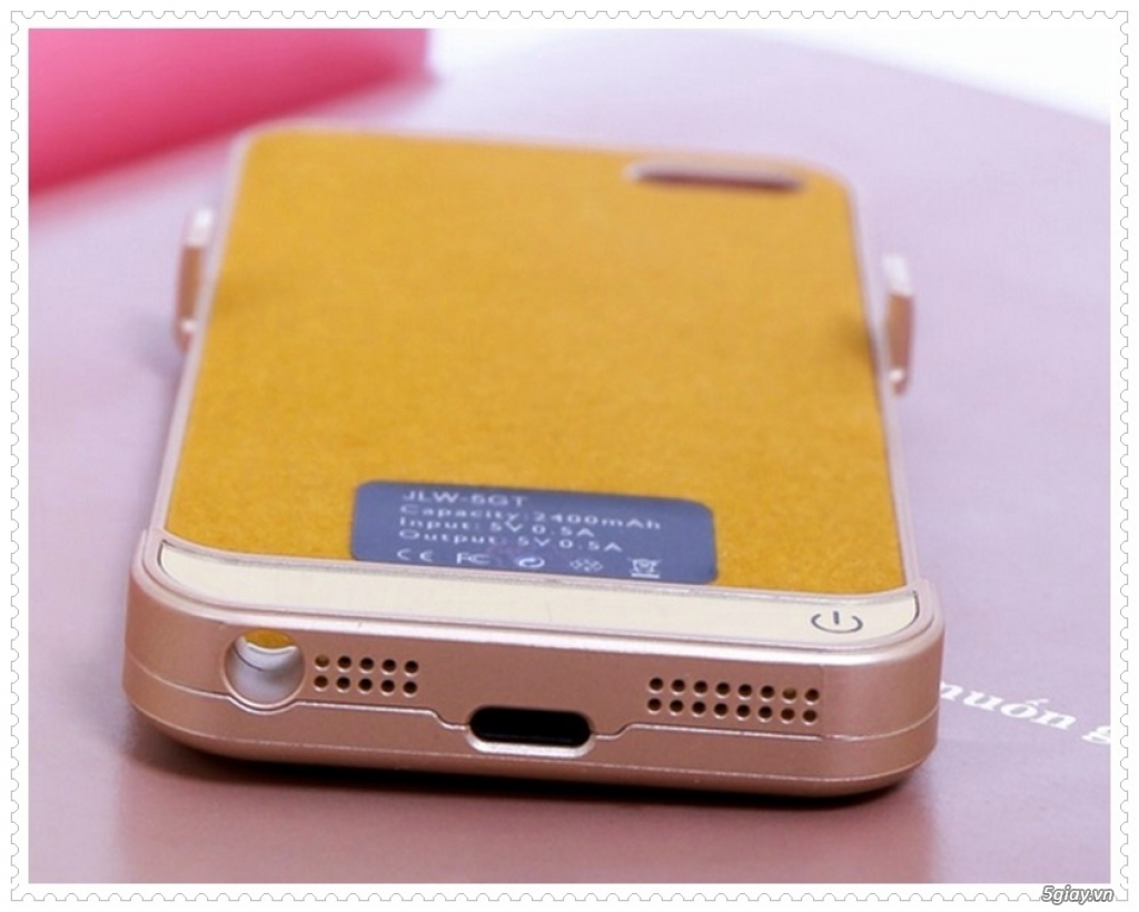 Ốp sạc dự phòng thời trang Iphone 5/5S, giá cực tốt!!! - 2