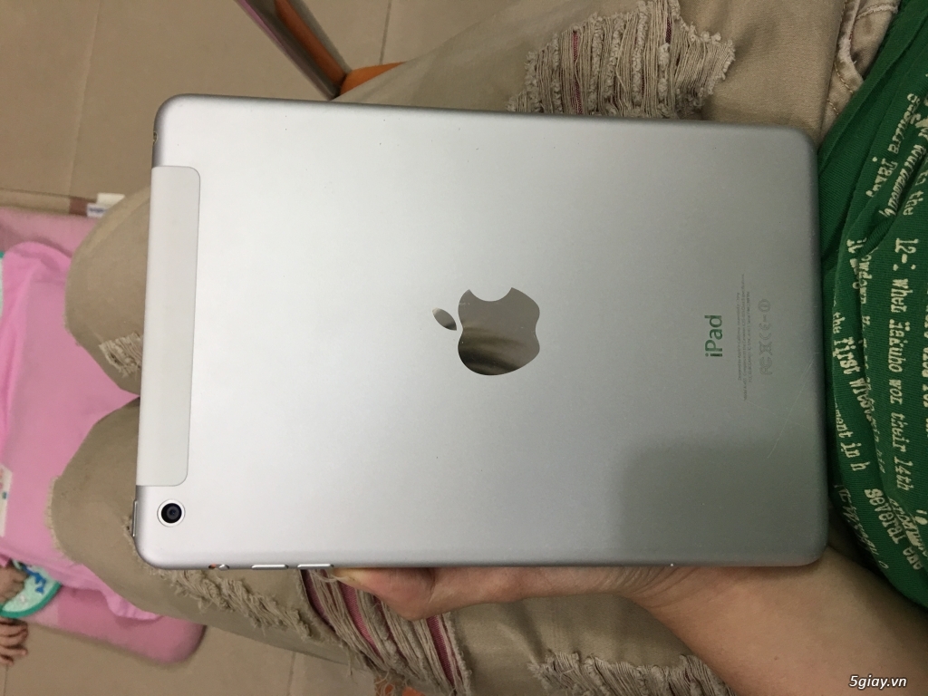 iPad mini 16g 3g màu trắng 98%