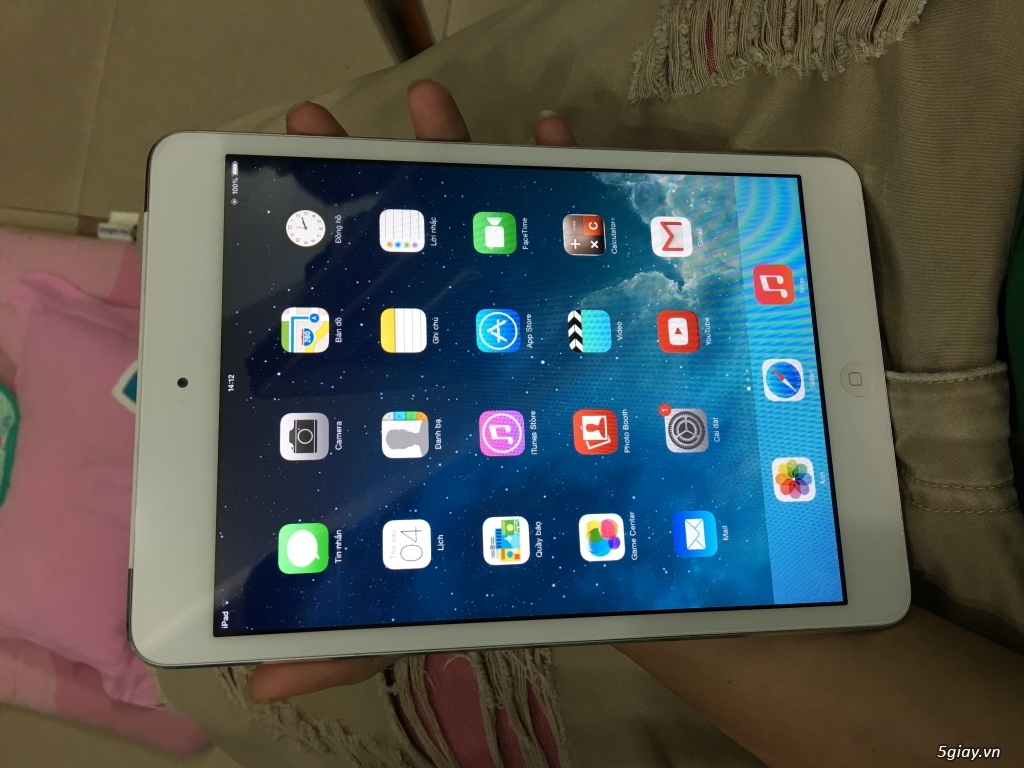 iPad mini 16g 3g màu trắng 98% - 2