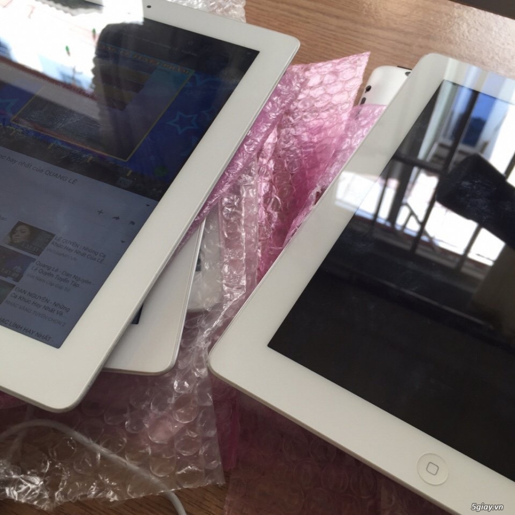 iPad 4 trắng (wifi4G) giá 4tr9/ máy đẹp - 1
