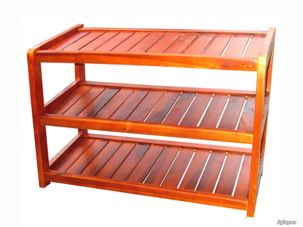 Kệ sách-Kệ dép gỗ (tháo lắp được) - 7