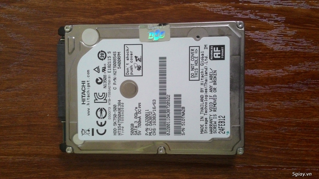 2 HDD Hitachi 320GB = 450K - 1