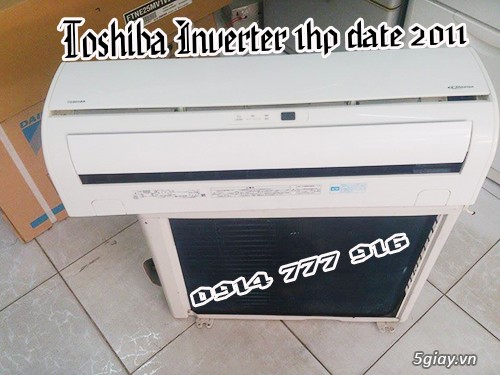 vài bộ máy lạnh Cũ Toshiba inverter date cao cho dân chơi - 1