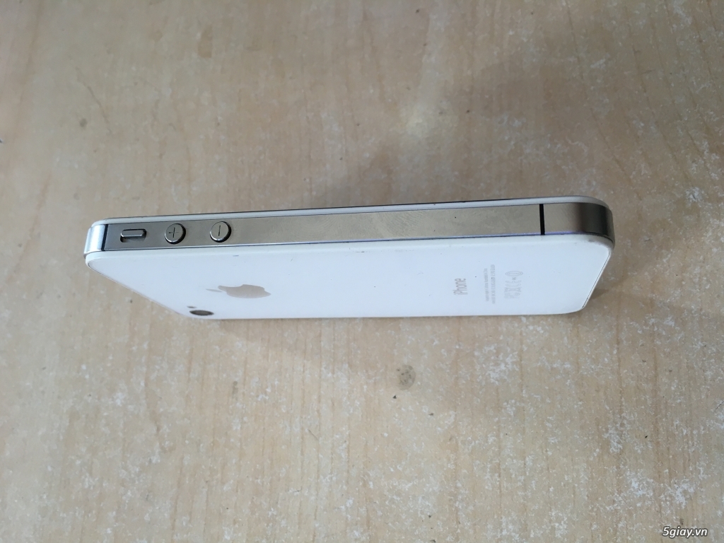 iphone 4s zin xách tay Mỹ màu trắng 32gb giá sinh viên - 1