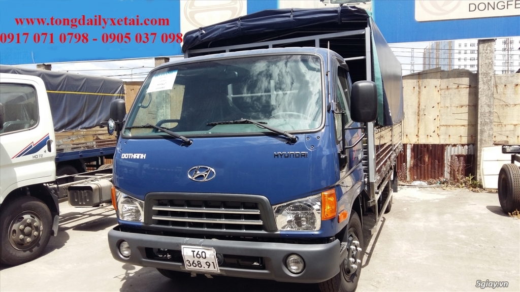 Xe tải Hyundai HD99 mới 100% đời 2016, hỗ trợ 100% thuế trước bạ, bán xe trả góp. - 2
