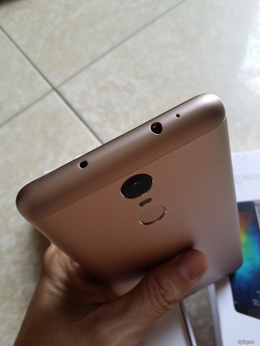 Xiaomi Redmi Note 3 Gold Ram 3G/32G like new 99,9% bh 12 tháng - 5