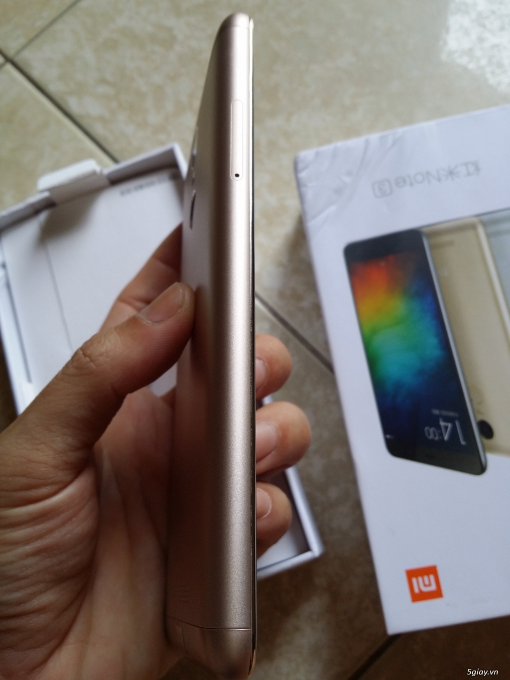 Xiaomi Redmi Note 3 Gold Ram 3G/32G like new 99,9% bh 12 tháng - 3