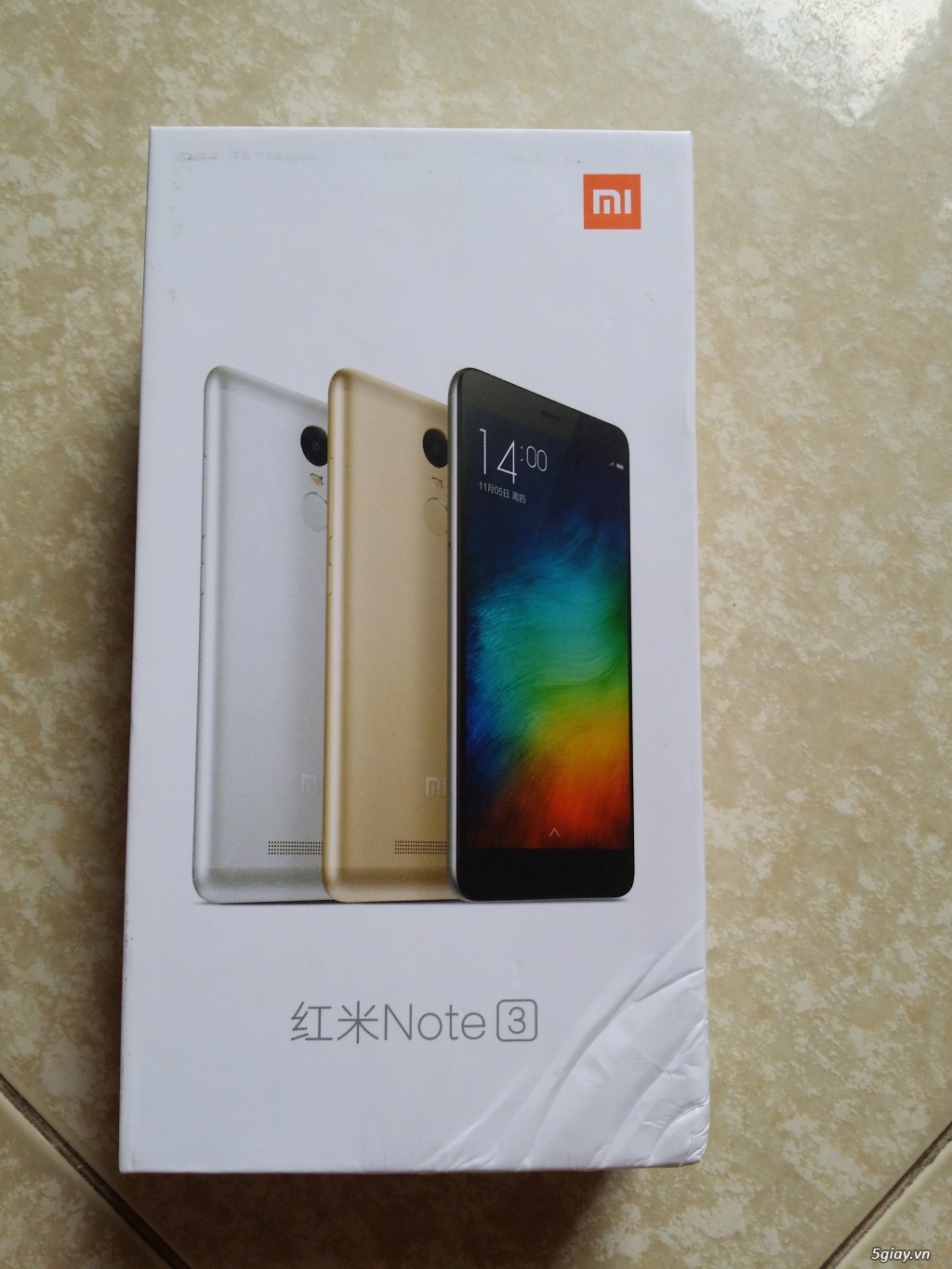 Xiaomi Redmi Note 3 Gold Ram 3G/32G like new 99,9% bh 12 tháng - 1
