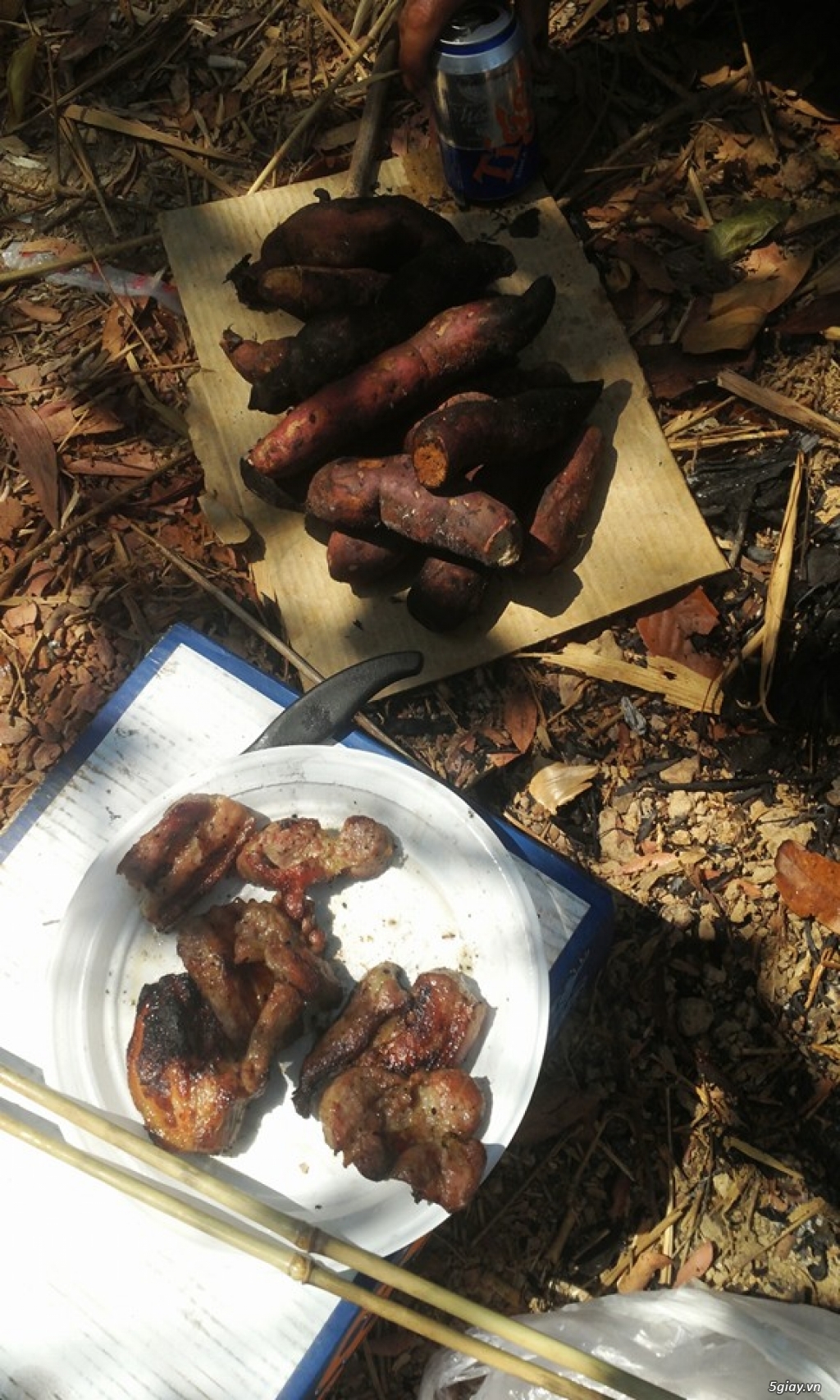 1 bữa đi câu cá dã ngoại của anh em 5giay trên hồ  Trị An - 5