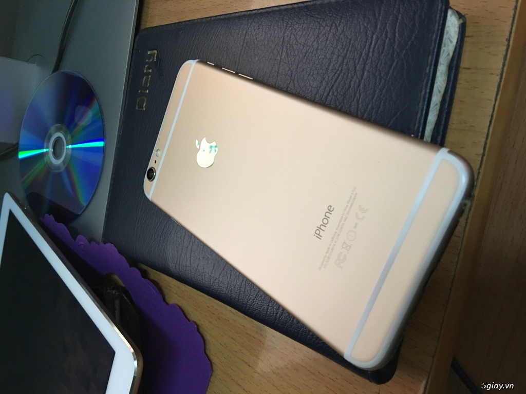 Iphone 6plus gold 16gb gia 8trieu.....