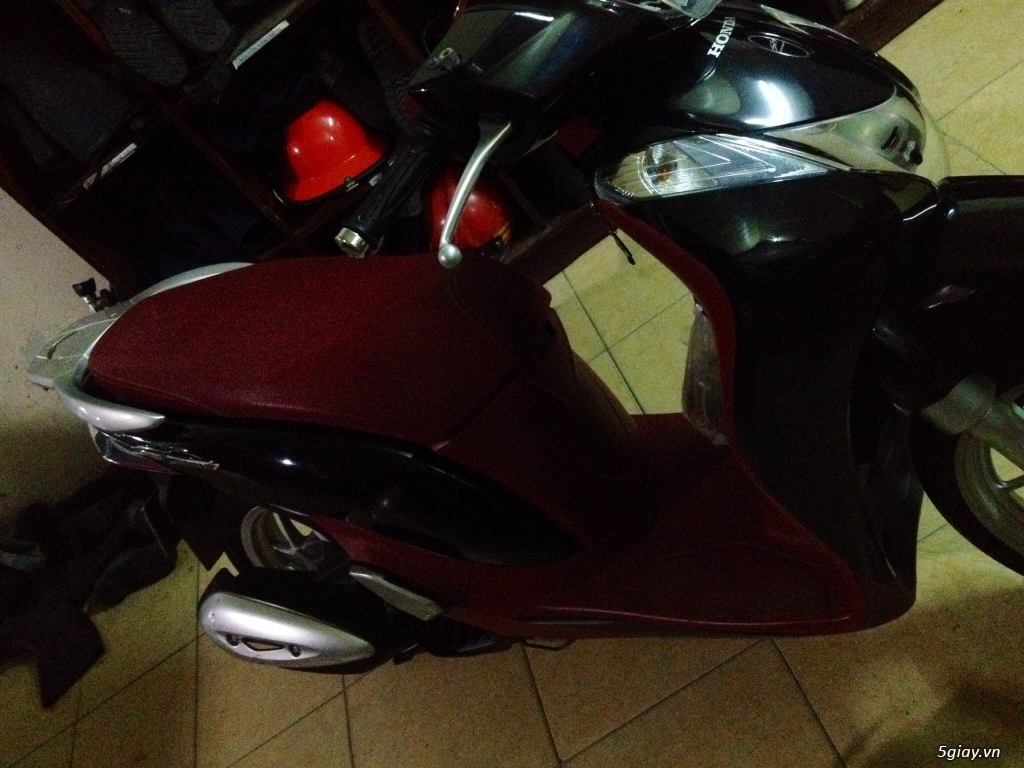 Honda SH mode đen-đỏ, BSTP, data 2014, odo 9000, giá bèo nhèo!!!! - 8