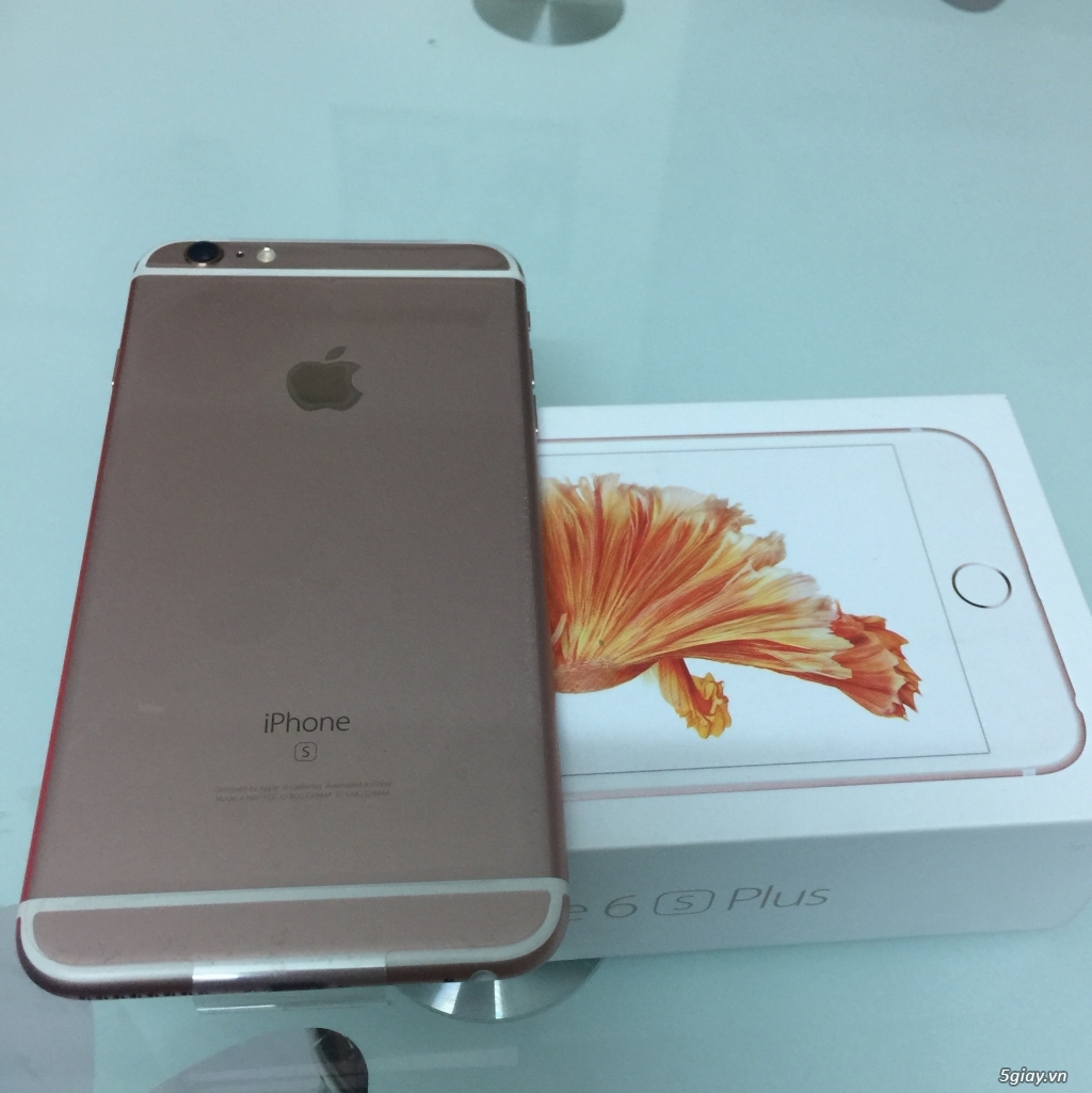 Iphone 6s plus rose gold 64G máy Mỹ/LL cần bán! 5giay