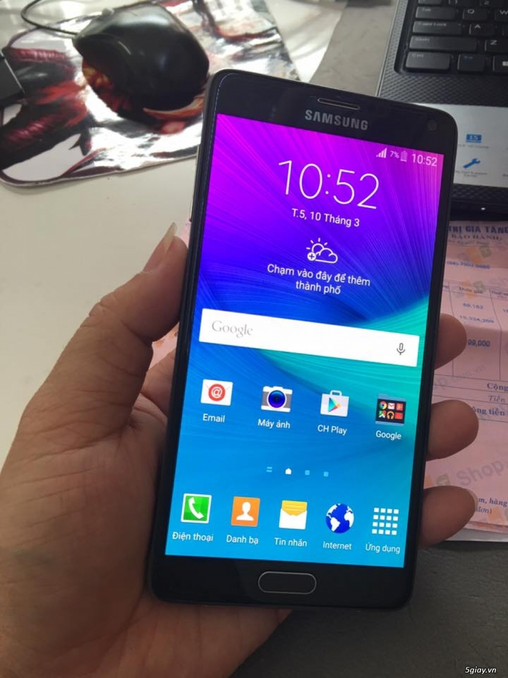 SamSung Galaxy Note 4 32Gb, new 99%, hàng FPT