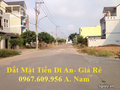 Đất Nền Chợ Dĩ An, Gần Vòng Xoay An Phú