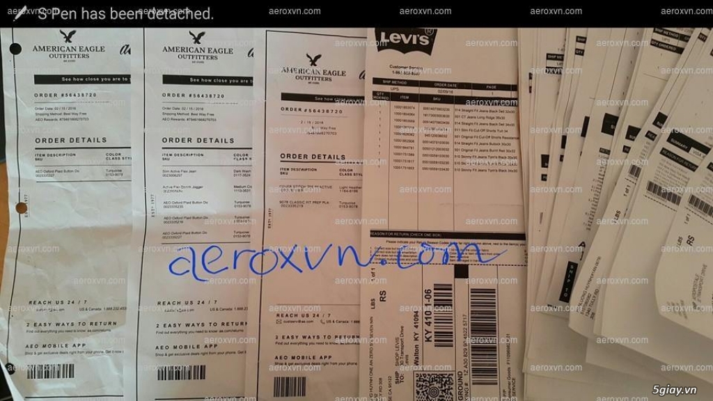 Aeroxvn: LEVI's - American Eagle Nhập Khẩu Chính Hãng Mỹ 100% - 13